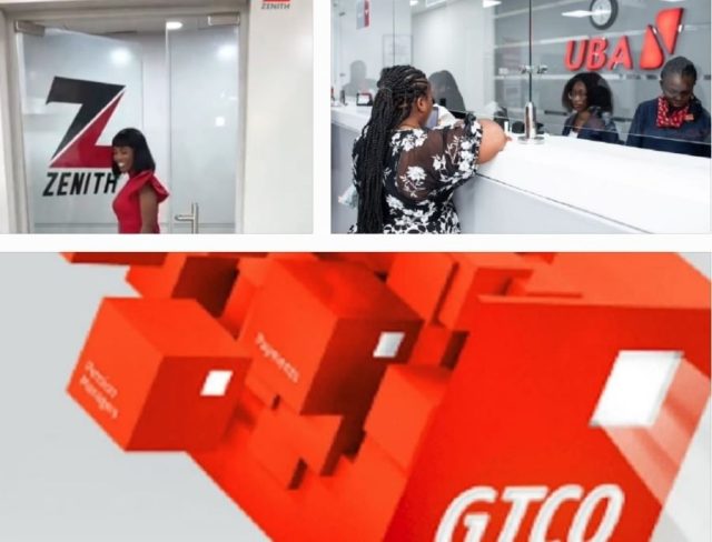 Cordros upgrades Zenith Bank, UBA, and GTCO shares rating to BUY