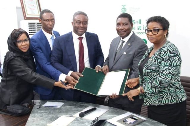 The Lagos State Government has signed an agreement with the Lagos Commodities and Future Exchange and key capital market operators