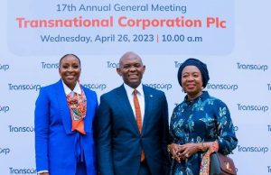 Transcorp Group revenue hits N135bn, profit grows to N30.2bn