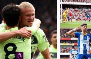 Manchester City, 6th club to record 500 Premier League wins and they are ONE WIN away from another title as Arsenal fumbles again