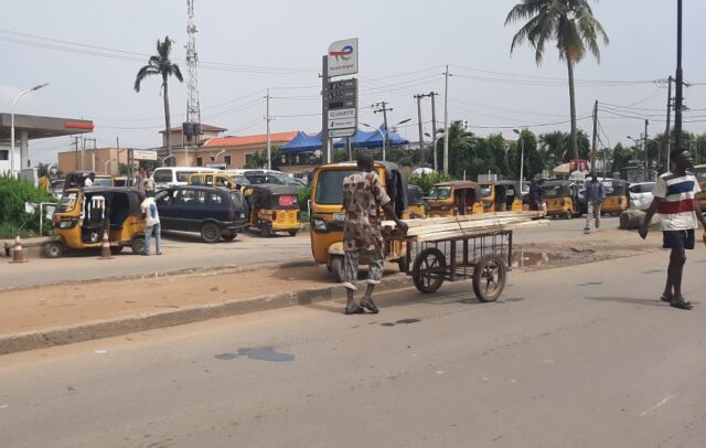 Motorists are in a struggle to get a litre of Petrol as scarcity bites