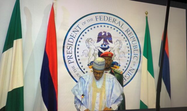 President Buhari inaugurates Kashimbila multipurpose dam
