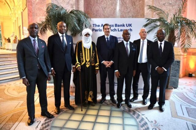 The launch of the Access Bank branch in Paris, France