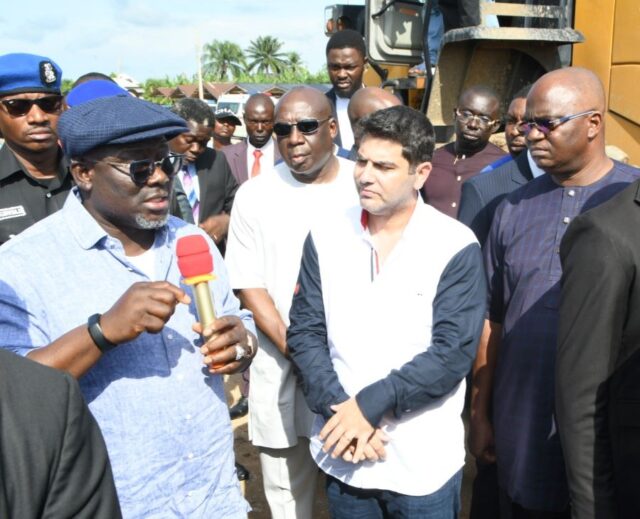 Inspection of the sector A of the Asaba-Ughelli road dualization