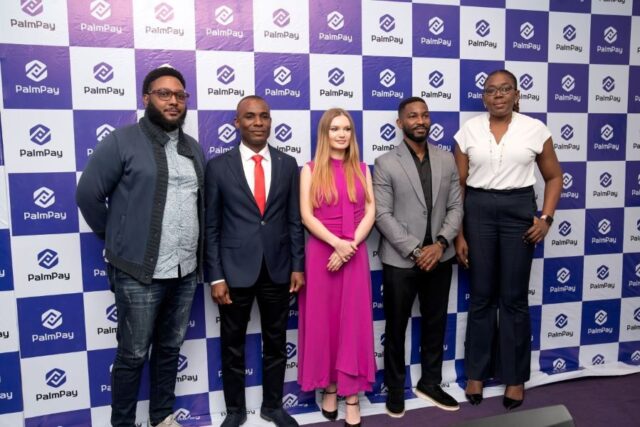 PalmPay executives at the launch event in Lagos, PalmPay launches 20% interest savings plan
