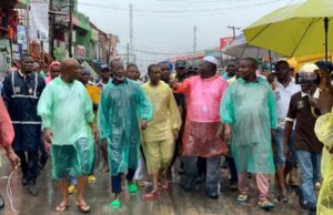 Lagos Technical Committee on Alaba Demolition inspects site of demolition, to verify claims