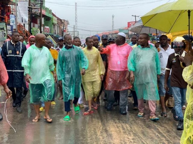Lagos Technical Committee on Alaba Demolition inspects site of demolition