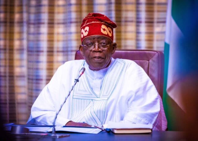 President Bola Ahmed Tinubu address the nation