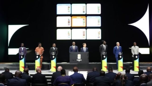The CAF qualifying draw for the FIFA World Cup 26