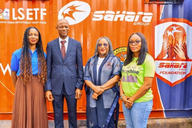 The Go-Recycling Hub Launch, held at Lagos-Island LGA, Lagos.
