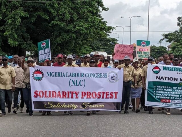 NLC Solidarity Protest