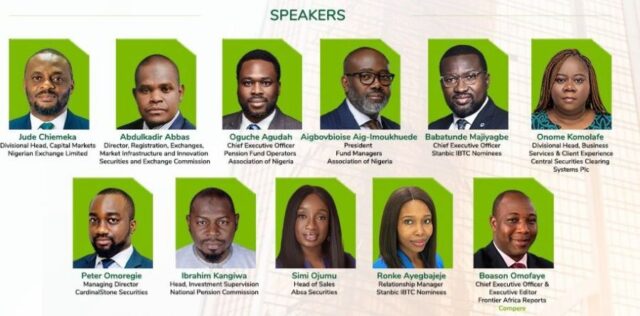 Panel discussants during the NGX Securities Lending workshop
