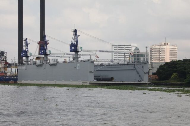 Technical partners, Melsmore, takes ownership of the floating Dock