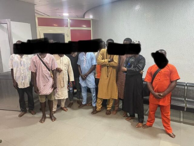 Thieves arrested by FAAN Joint Taskforce in latest raid of hideout