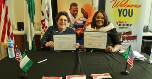 USAID and Nigeria signed a new partnership with Emzor Food and Beverages Limited to build a medical-grade groundnut paste processing facility.
