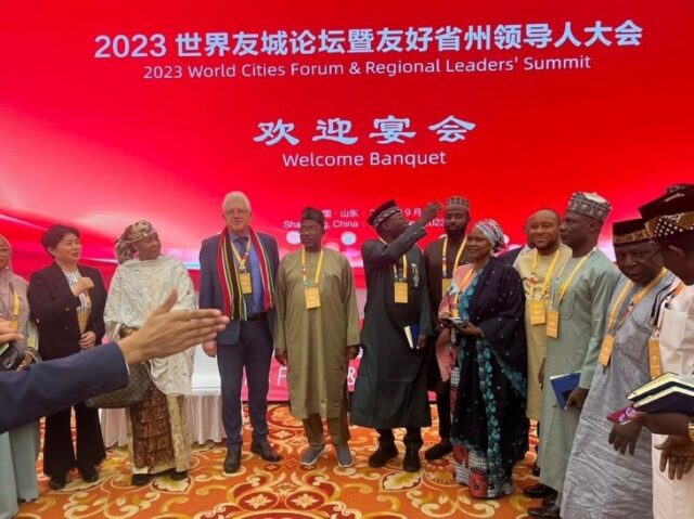 Bauchi State Governor Bala A Mohammed at 2023 World Cities Forum