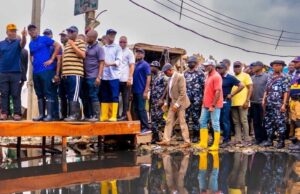 Governor Sanwo-Olu assesses environmental degradation impact, vows to regenerate waterlogged Lagos Island neighborhoods