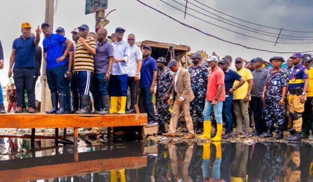 Governor Sanwo-Olu assesses environmental degradation impact