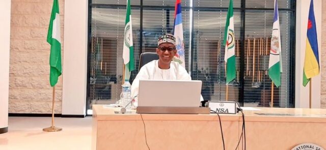 National Security Adviser, Alhaji Nuhu Ribadu