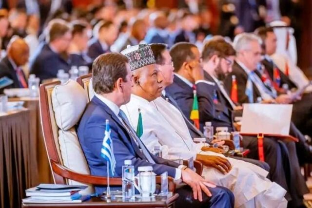 Vice President Kashim Shettima at the 3rd Belt and Road Forum