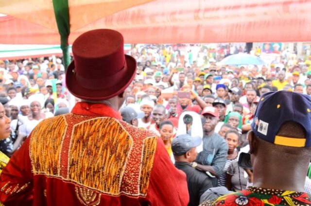 Gov. Diri wraps up constituency campaign rally