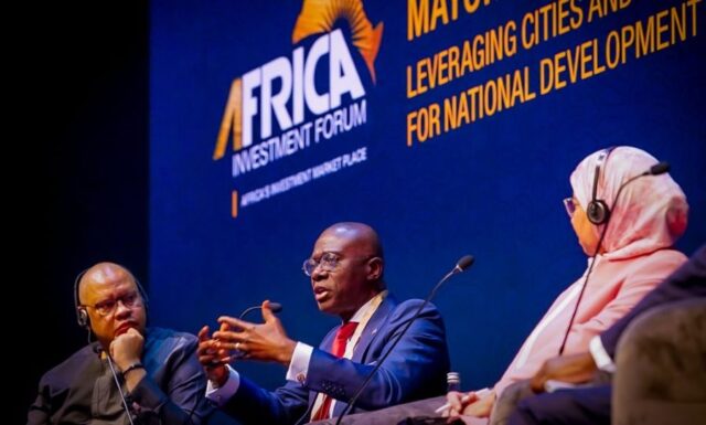 Sanwo-Olu spoke at the on-going Africa Investment Forum (AIF) in Marrakech, Morocco