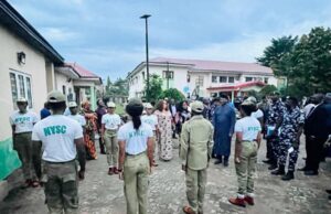 ImoDecides2023| INEC Chairman Prof. Yakubu in Imo State for Guber election readiness assessment