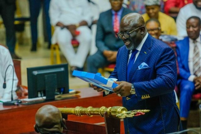 The formal Presentation of the 2024 Budget to the Delta State House of Assembly in Asaba
