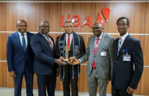 University of Ibadan honours UBA GMD, Alawuba, as an Ambassador of the university
