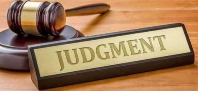 Court Judgement