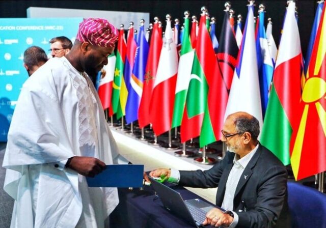Dr. Bosun Tijani who led the Nigerian delegation signed the Final Act of the Radio Regulations on Nigeria’s behalf.