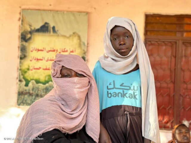 Tawassul and her mother