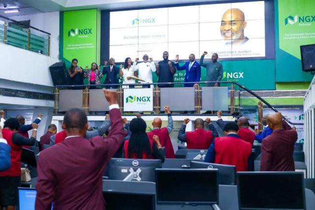 The NGX Closing Gong Ceremony commemorating the final trading day of the year