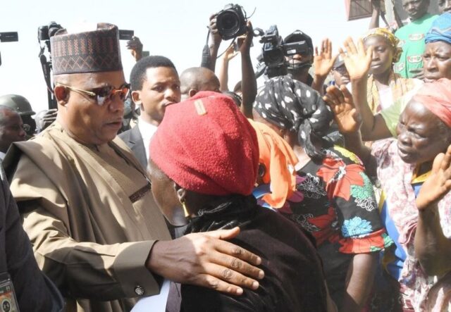 Vice President Shettima visited the families in the communities to assure them of justice
