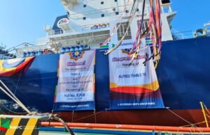Photo News| Alfred Temile 10, an ultramodern Liquefied Petroleum Gas vessel owned by Nigerian firm commissioned in South Korea