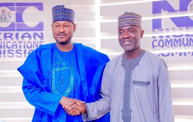 Governor Radda was received by the NCC management led by the Commission’s Executive Vice Chairman, Dr. Aminu Maida