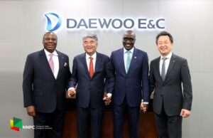 Photo News| NNPC Ltd. CEO Kyari meets with Daewoo top executives in South Korea as interests in Nigeria Energy sector expands