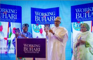 Buhari has kept his word not to interfere in government matters, says President Tinubu at book launch