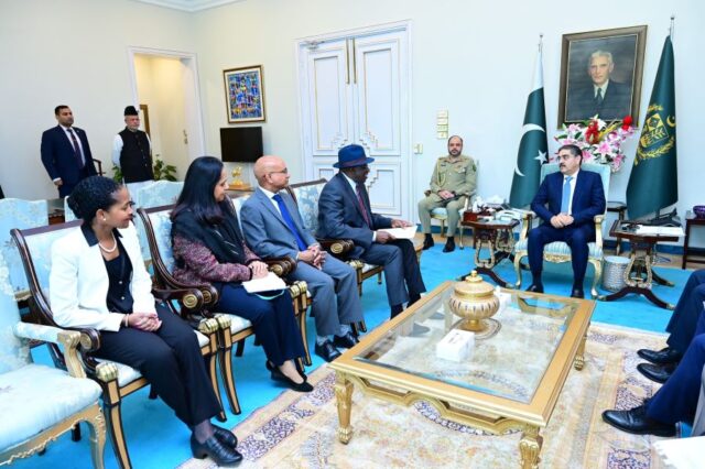 Dr. Jonathan, members of the Commonwealth Observer Group in pakistan for the country's general election