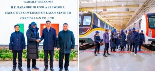 Governor Sanwo-Olu's visit to China Railway Rolling Stock Corporation