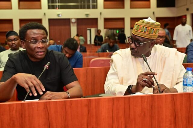 Group CEO NNPC Ltd, Mele Kyari appears before Senate Ad hoc Committee
