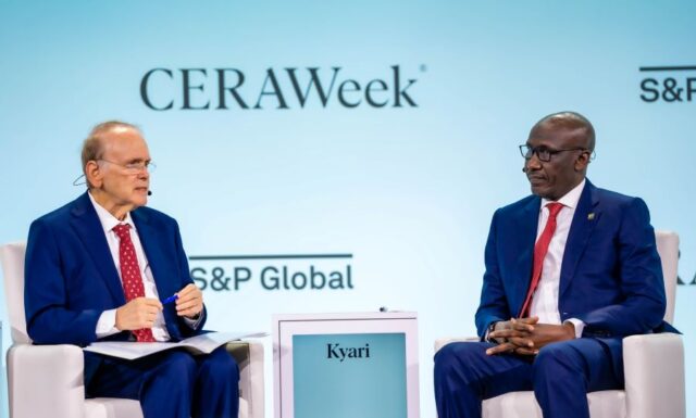 Group Chief Executive Officer of NNPC Ltd., Mr. Mele Kyari in a panel discussion at the CERAWeek 2024