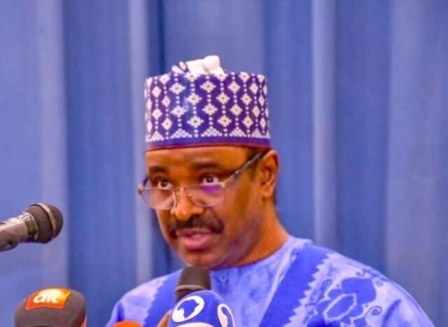 Minister of Transportation, Sen. Said Alkali