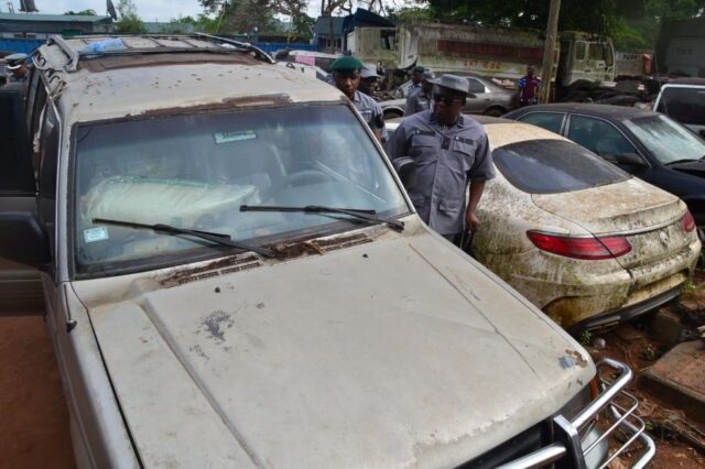 Nigeria Customs noted that vehicles seized and condemned will not be released