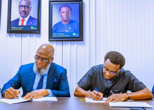 Chief executive officer of ARPHL Omotayo Adebajo and Adedapo A. Segun, Executive Vice President