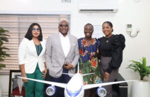 Air Peace Chairman, Dr Allen Onyema gifts Solo Driver Pelumi Nubi free London Business Class return ticket