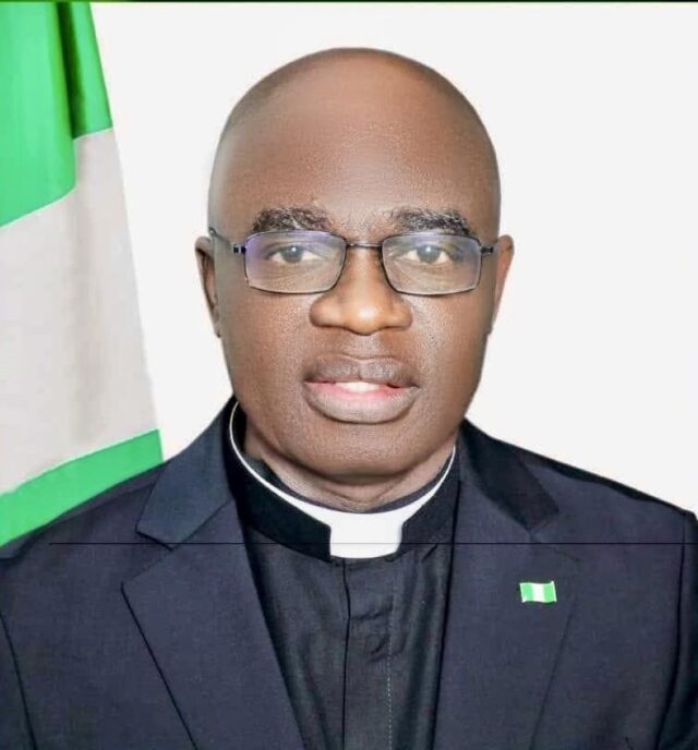 Benue State Governor, Rev. Fr. Dr. Hyacinth Iormem Alia