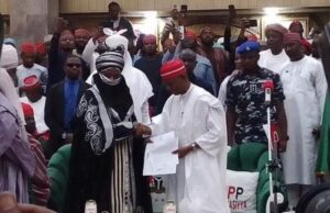 Emir Muhammadu Sanusi II returns, receives letter of reinstatement from Governor Yusuf