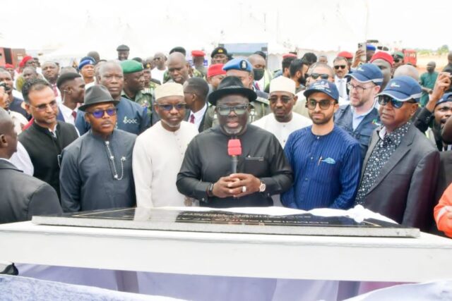 commissioning of the AHL Gas Processing Plant 2 at Ogbe-Ani in Ndokwa West LGA, Delta State