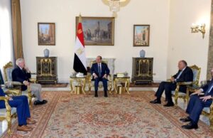 Egyptian President El-Sisi meets U.S Republican Minority Leader Senator Lindsey Graham; Humanitarian catastrophe in Rafah discussed